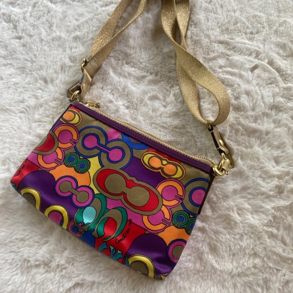 Coach Limited Edition Poppy Bag Vintage - Picture 3 of 7